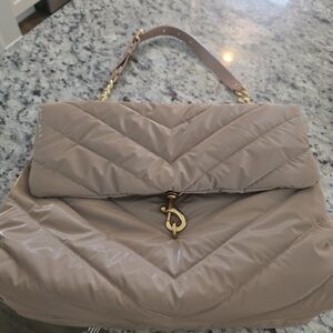 Rebecca Minkoff Taupe Quilted Tote